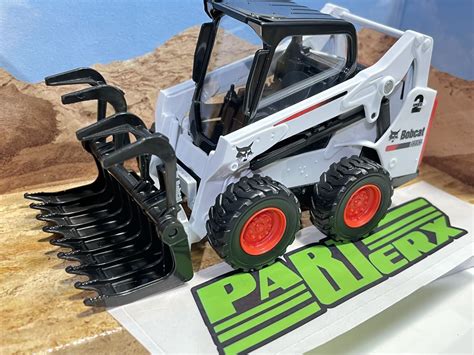 skid steer loader toy|toy bobcat skid steer attachments.